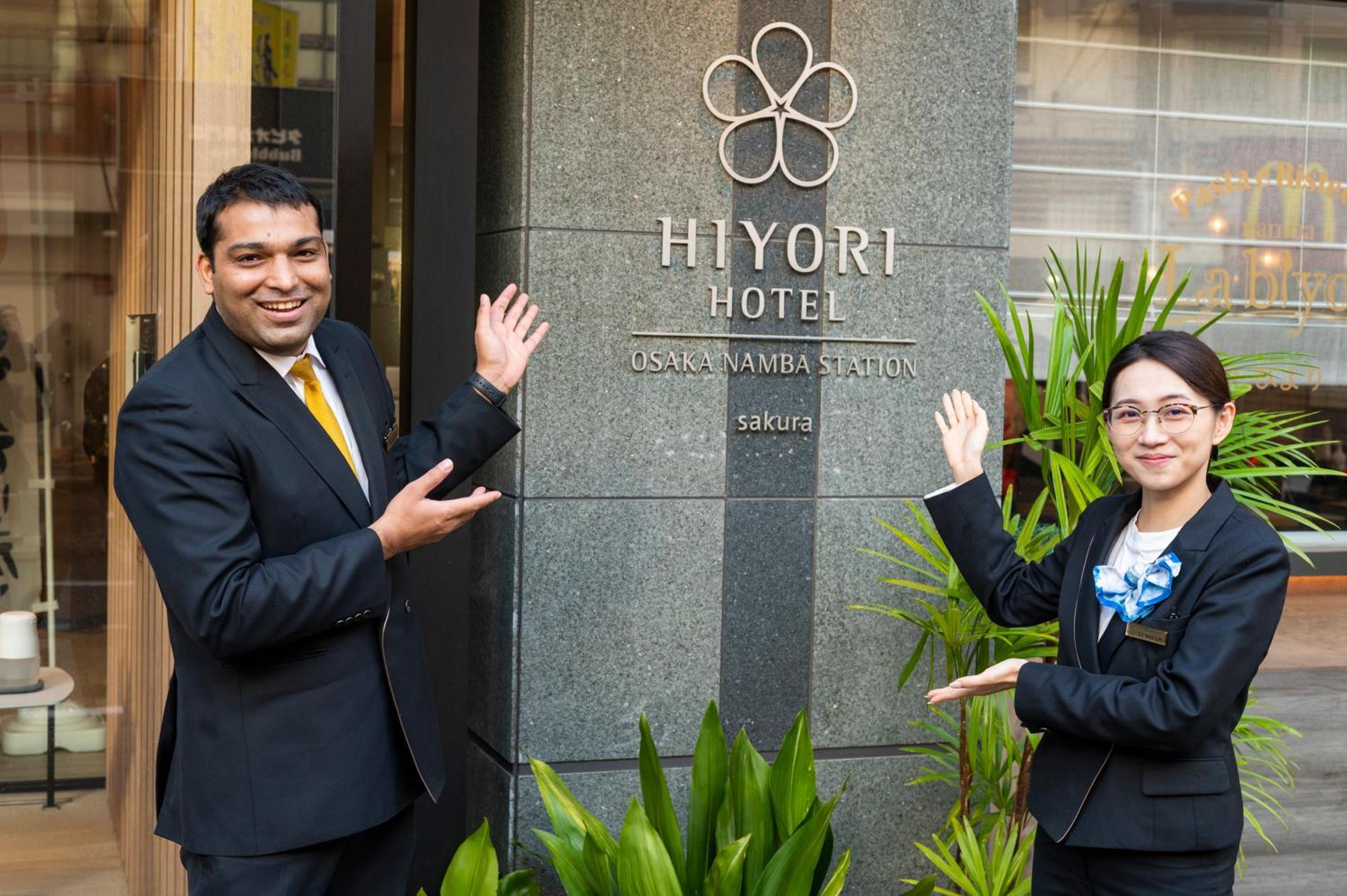 Hiyori Hotel Osaka Namba Station Exteriör bild